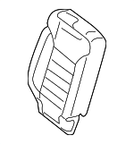 16692074161B55 - Body: Seat Back Cover for Mercedes-Benz Image