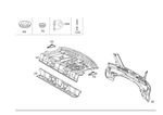 2036400171 - Rear End: Paneling for Mercedes-Benz Image