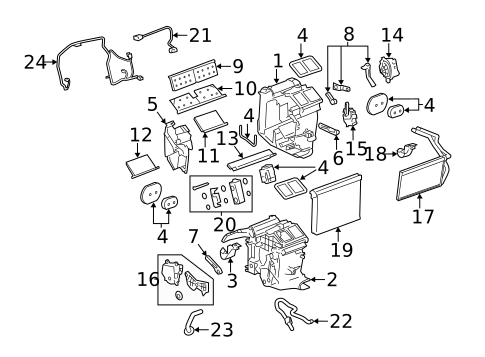 Switches, Solenoids & Actuators for 2012 Cadillac CTS #1