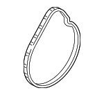 RG652 - Cooling System: Motorcraftâ„¢ Thermostat Unit Gasket for Ford Image