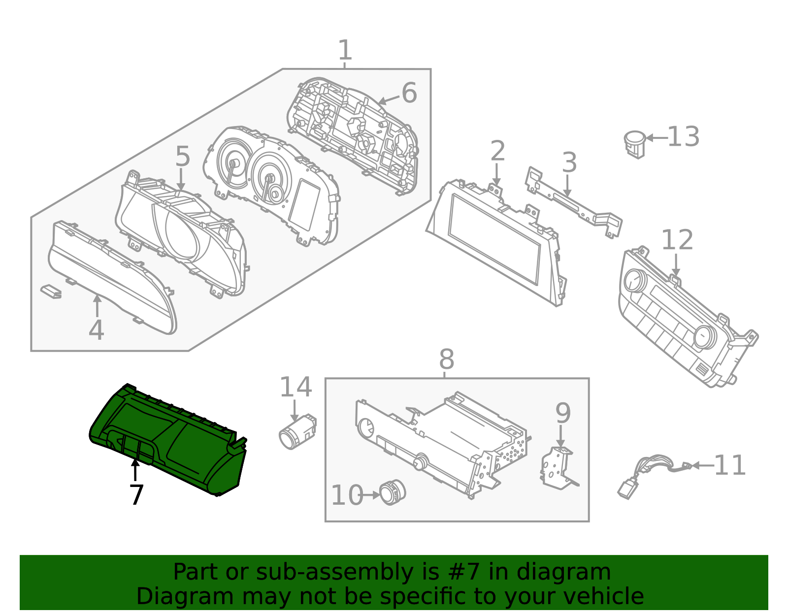 Hyundai Combination Switch - OEM Turn Signal/Wiper Control - Part ...
