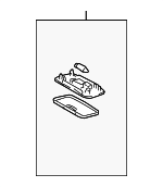81240AA020B0 - Body: Dome Lamp for Lexus: RX330, RX350 Image