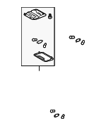 8126048040B0 - : 2004-2009 Lexus - Map Lamp for Lexus: RX330, RX350 Image