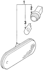 2619030R00 - : Side Marker Lamp for Nissan Image