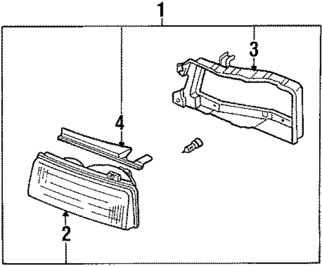 2601538E60 - : Lens &amp; Housing for Nissan Image