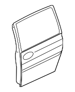 770044D030 - Body: Door Shell for Hyundai: Entourage Image