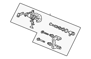43120SEPA01 - : Splash Shield for Acura Image