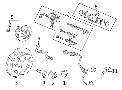 Anti-Lock Brakes for 2004 Acura TL #2