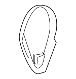 C2S14135LHJ - Body: Inner Cover for Jaguar: X-Type Image