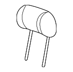 C2S12275AGZ - : Headrest for Jaguar Image