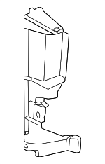 16595AK010 - Body: Side Air Baffle for Toyota: Tacoma Image