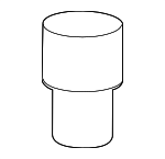 9054115019 - Body: Hood Stop Buffer for Toyota Image