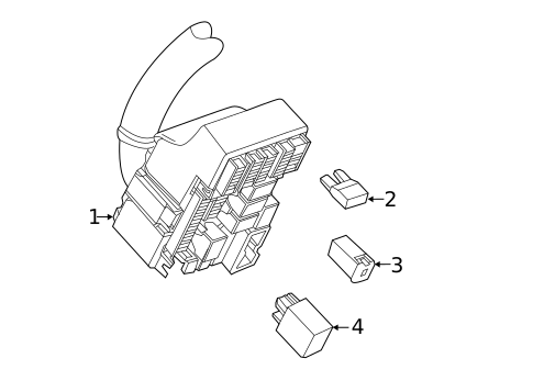 Fuse & Relay for 2006 Chevrolet Malibu #6