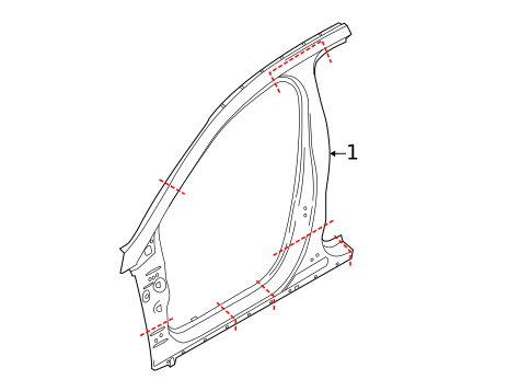 Aperture Panel for 2014 Lincoln MKZ #0