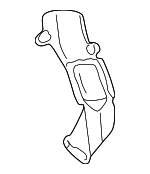 1L2Z18D352AB - Body: Duct for Ford: Explorer | Lincoln: Aviator | Mercury: Mountaineer Image