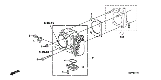 Throttle Body for 2009 Honda S2000 #0