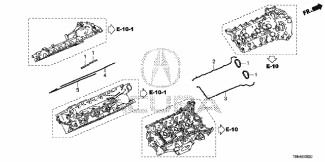 Head Cover Packing for 2020 Acura NSX #0