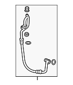 97762J9060 - HVAC: Discharge Hose for Hyundai: Kona Image