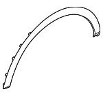 877F2IT100 - : Wheel Opening Molding for Hyundai Image