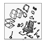 7110007320A0 - Body: Seat Assembly for Toyota Image