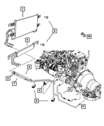 52029083AB - Cooling: Tube Clip for Mopar Image