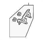 68590147AA - Body: Rail Extension for Ram: ProMaster 1500, ProMaster 2500, ProMaster 3500 Image