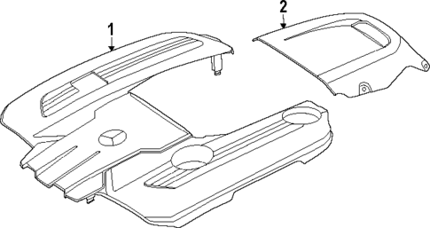 Engine Appearance Cover for 2025 Mercedes-Benz S 63 AMG&reg; E Performance #0