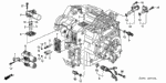 21511RCL000 - Transmission - Automatic: STAY A, HARNESS for Honda Image
