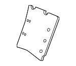 82218TY2A01 - Body: Rear Insulator for Acura: RLX Image