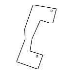 82220TY2A02 - Body: Rear Insulator for Acura: RLX Image