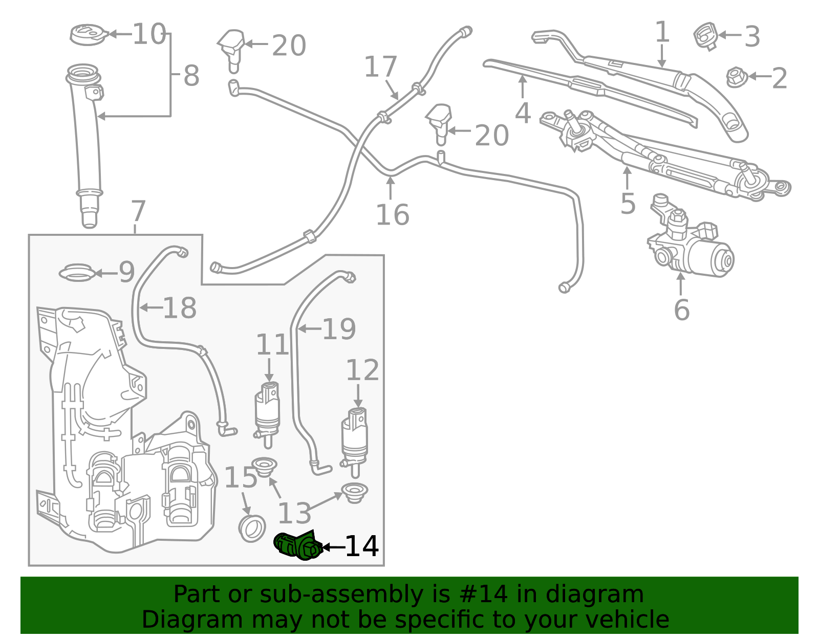 2019-2025 GM Level Sensor 26443957 | Applegate Chevrolet Parts