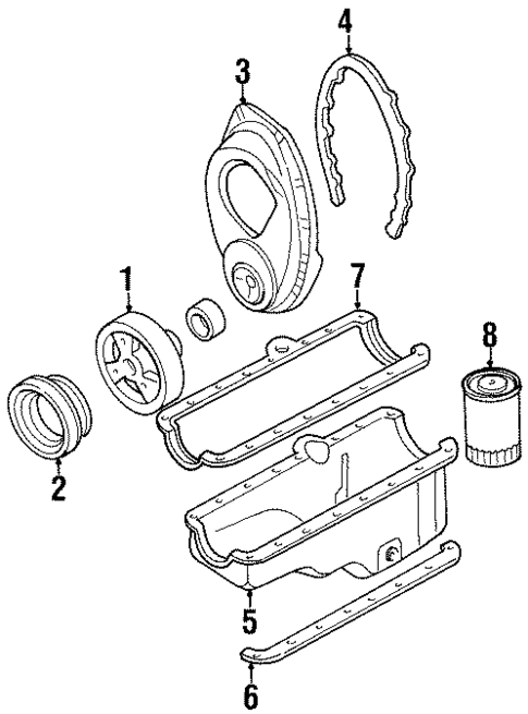 Filters for 1989 Chevrolet K2500 Pickup #1