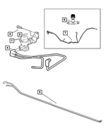 56027773AB - Emission Systems: Duty Cycle Purge Solenoid Bracket for Mopar Image