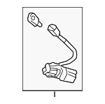 34751TZ5A00 - Body: Socket Wire for Acura Image