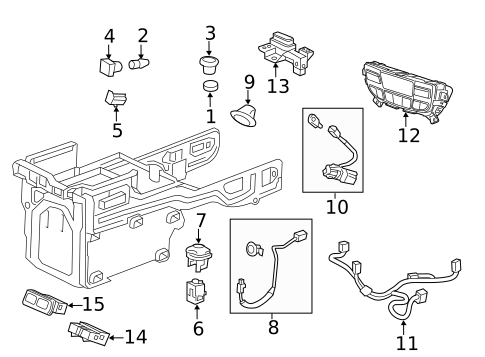 Auxiliary Heater & AC for 2020 Acura MDX #0