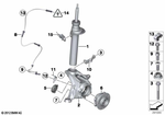 31206874862 - : Wheel Hub With Bearing, Front for BMW Image