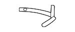 4636931800 - Body: Front Cover Strap for Mercedes-Benz Image