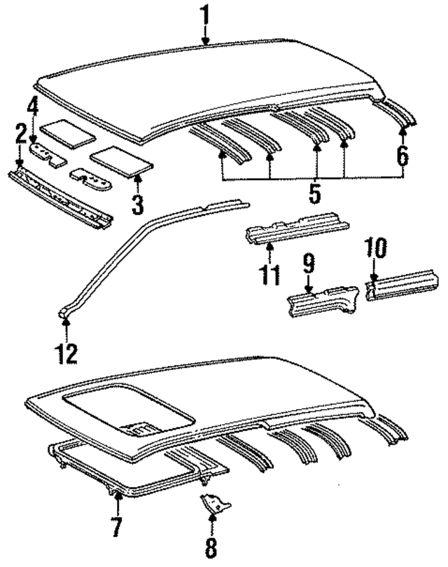 6312632010 - Body: Sound Absorber for Toyota Image
