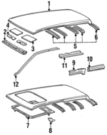 6334122H92 - Body: Insulator Pad for Toyota: Avalon, Camry Image