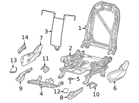 Tracks & Components for 2018 Chrysler Pacifica #3