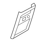 BA8Z74045E24BB - Body: Rear Panel Trim for Ford: Flex Image