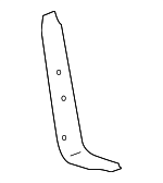 8386347100 - Body: Case Plate for Toyota: Prius Image