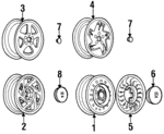 10243307 - : Wheel Cover for GM Image