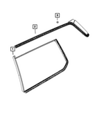 68542345AA - : W Type Clip for Jeep: Grand Cherokee L Image