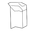 15019814 - Belts &amp; Cooling: Radiator Support Bracket for GM Image