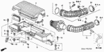 15772551000 - Electrical/Exhaust/Heater/Fuel: CLIP, BREATHER TUBE for Honda Image