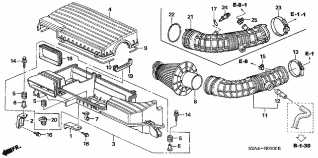 Air Cleaner for 2007 Honda S2000 #0