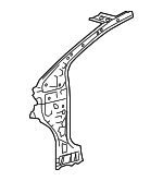 610240D150 - Body: Inner Pillar for Toyota: Yaris Image