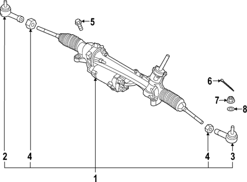Steering Gear & Linkage for 2024 Hyundai Ioniq 5 #0