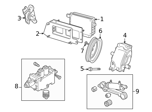 Ride Control Components for 2002 Land Rover Discovery #0